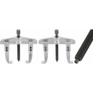 BGS technic Parallel-Abzieher, Feingewinde, 2-armig | 50 - 130 mm