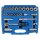 BGS technic Steckschlüssel-Satz Wellenprofil | Antrieb 10 mm (3/8") | 26-tlg.
