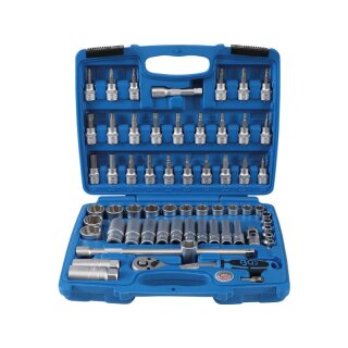 BGS technic Steckschlüssel-Satz | Antrieb 10 mm (3/8") | 61-tlg.