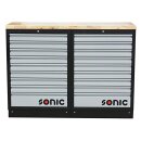 SONIC MSS 26`` 18 Schubladen mit Holz-Arbeitsplatte