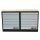 SONIC MSS 34`` 18 Schubladen mit Holz-Arbeitsplatte