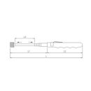 SONIC Ausziehbarer magnetstab, 2.8kg, 160-620mm