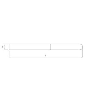 SONIC Universalkeil mit Filz, 250x20mm