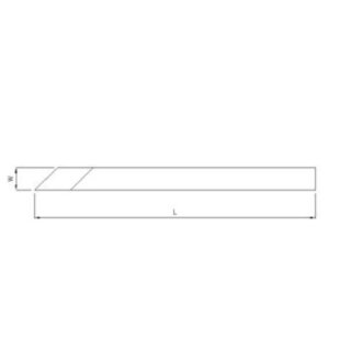SONIC Keil, spitz zulaufend, 250x20mm