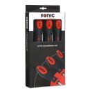 SONIC Torx- Schraubendreherset, wärmebehandelt, 6-tlg.
