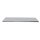 SONIC Edelstahl-Arbeitsplatte extra tief L2193 x B570 x H38
