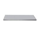 SONIC Edelstahl-Arbeitsplatte extra tief L1348 x B570 x H38