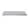 SONIC Edelstahl-Arbeitsplatte extra tief L1348 x B570 x H38