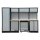 SONIC MSS26``/34`` mit 11 Schubladen mit Holz-Arbeitsplatte