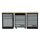 SONIC MSS26``/34`` mit 20 Schubladen mit Holz-Arbeitsplatte
