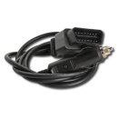 SONIC Stecker auf Stecker Anschlusskabel mit OBDII Anschluss