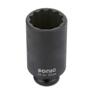 SONIC 1/2`` Schlagschraub-Nuss, 12-kant, 78mmL, 35mm