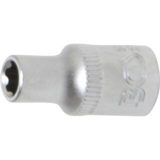 BGS technic Steckschlüssel-Einsatz Super Lock | Antrieb Innenvierkant 6,3 mm (1/4") | SW 5 mm