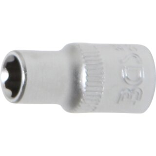 BGS technic Steckschlüssel-Einsatz Super Lock | Antrieb Innenvierkant 6,3 mm (1/4") | SW 6 mm