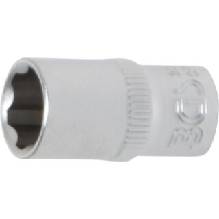 BGS technic Steckschlüssel-Einsatz Super Lock | Antrieb Innenvierkant 6,3 mm (1/4") | SW 9 mm