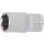 BGS technic Steckschlüssel-Einsatz Super Lock | Antrieb Innenvierkant 6,3 mm (1/4") | SW 9 mm