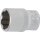 BGS technic Steckschlüssel-Einsatz Super Lock | Antrieb Innenvierkant 6,3 mm (1/4") | SW 12 mm