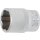 BGS technic Steckschlüssel-Einsatz Super Lock | Antrieb Innenvierkant 6,3 mm (1/4") | SW 13 mm