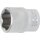 BGS technic Steckschlüssel-Einsatz Super Lock | Antrieb Innenvierkant 6,3 mm (1/4") | SW 14 mm