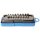 BGS technic Bit-Einsatz-Satz | Antrieb Innenvierkant 6,3 mm (1/4") | TS-Profil (für Torx Plus) mit Bohrung | 9-tlg.