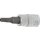 BGS technic Bit-Einsatz | Antrieb Innenvierkant 6,3 mm (1/4") | T-Profil (für Torx) mit Bohrung T25