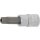 BGS technic Bit-Einsatz | Antrieb Innenvierkant 6,3 mm (1/4") | T-Profil (für Torx) mit Bohrung T40
