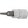 BGS technic Bit-Einsatz | Antrieb Innenvierkant 6,3 mm (1/4") | T-Profil (für Torx) mit Bohrung T9