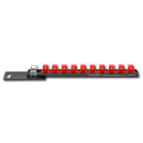 Sonic 1/2 Nuss-Schiene leer, 10 Clips