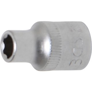 BGS technic Steckschlüssel-Einsatz Super Lock | Antrieb Innenvierkant 10 mm (3/8") | SW 7 mm