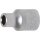 BGS technic Steckschlüssel-Einsatz Super Lock | Antrieb Innenvierkant 10 mm (3/8") | SW 7 mm