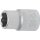 BGS technic Steckschlüssel-Einsatz Super Lock | Antrieb Innenvierkant 10 mm (3/8") | SW 10 mm