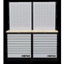 Sonic MSS 34`` 18 Schubladen, Lochwand mit...