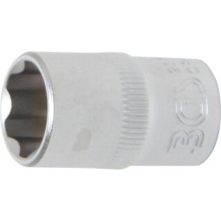 BGS technic Steckschlüssel-Einsatz Super Lock | Antrieb Innenvierkant 10 mm (3/8") | SW 12 mm
