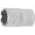 BGS technic Steckschlüssel-Einsatz Super Lock | Antrieb Innenvierkant 10 mm (3/8") | SW 12 mm