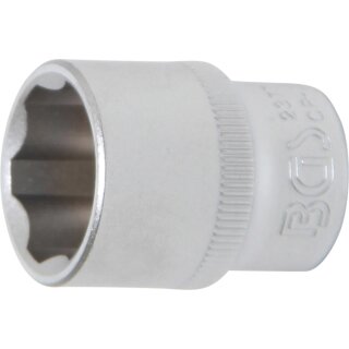 BGS technic Steckschlüssel-Einsatz Super Lock | Antrieb Innenvierkant 10 mm (3/8") | SW 17 mm