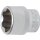 BGS technic Steckschlüssel-Einsatz Super Lock | Antrieb Innenvierkant 10 mm (3/8") | SW 18 mm