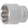 BGS technic Steckschlüssel-Einsatz Super Lock | Antrieb Innenvierkant 10 mm (3/8") | SW 20 mm