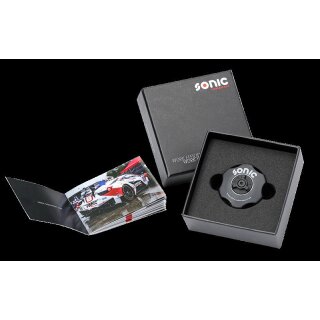 Sonic 1/4``  Handratsche, 72 Zhne Werbegeschenk (schwarz)