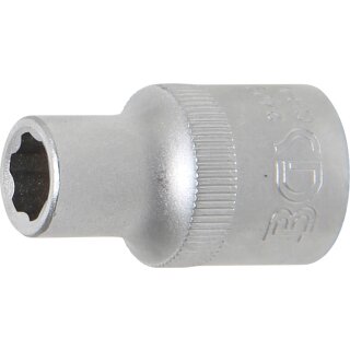 BGS technic Steckschlüssel-Einsatz Super Lock | Antrieb Innenvierkant 12,5 mm (1/2") | SW 9 mm