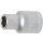 BGS technic Steckschlüssel-Einsatz Super Lock | Antrieb Innenvierkant 12,5 mm (1/2") | SW 10 mm