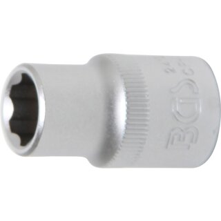 BGS technic Steckschlüssel-Einsatz Super Lock | Antrieb Innenvierkant 12,5 mm (1/2") | SW 12 mm