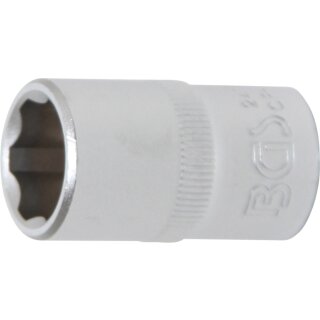 BGS technic Steckschlüssel-Einsatz Super Lock | Antrieb Innenvierkant 12,5 mm (1/2") | SW 15 mm