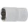 BGS technic Steckschlüssel-Einsatz Super Lock | Antrieb Innenvierkant 12,5 mm (1/2") | SW 16 mm