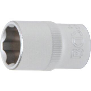 BGS technic Steckschlüssel-Einsatz Super Lock | Antrieb Innenvierkant 12,5 mm (1/2") | SW 17 mm