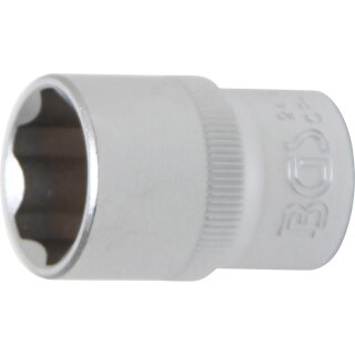 BGS technic Steckschlüssel-Einsatz Super Lock | Antrieb Innenvierkant 12,5 mm (1/2") | SW 19 mm
