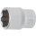 BGS technic Steckschlüssel-Einsatz Super Lock | Antrieb Innenvierkant 12,5 mm (1/2") | SW 20 mm