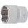 BGS technic Steckschlüssel-Einsatz Super Lock | Antrieb Innenvierkant 12,5 mm (1/2") | SW 24 mm