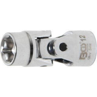 BGS technic Kardangelenk-Einsatz Sechskant | Antrieb Innenvierkant 10 mm (3/8") | SW 12 mm