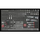 Sonic SFS 1/4 & 3/8 Nuss- und Bit-Set mit Ratschen...