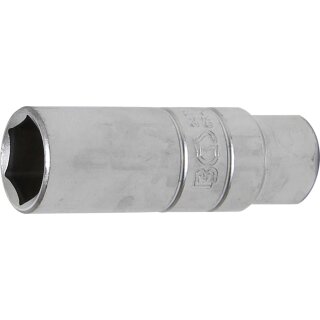 BGS technic Zündkerzen-Einsatz Sechskant | Antrieb Innenvierkant 10 mm (3/8") | SW 16 mm